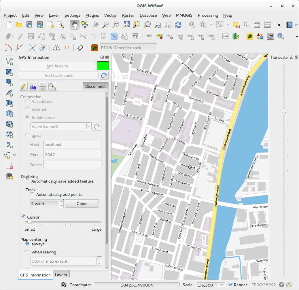 gps connected to /dev/rfcomm0